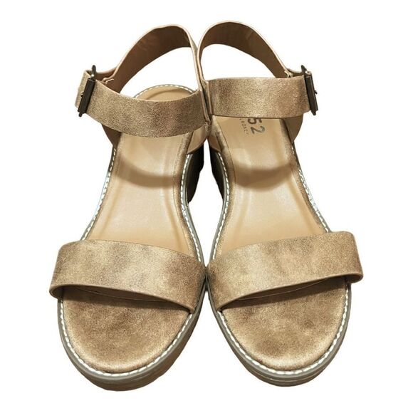 B-52 by Bullboxer Dalia Sandals in Fawn - Picture 3 of 10